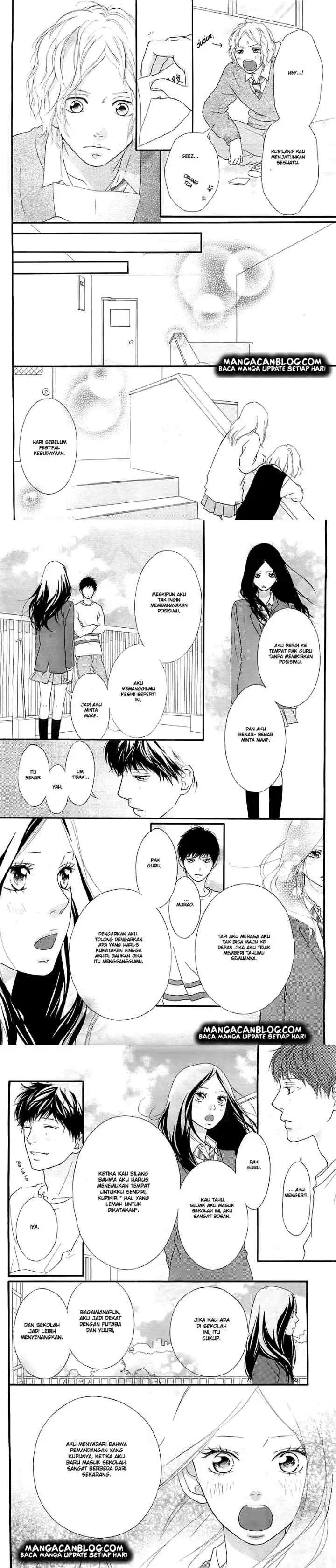 Ao Haru Ride chapter 27 halaman 8