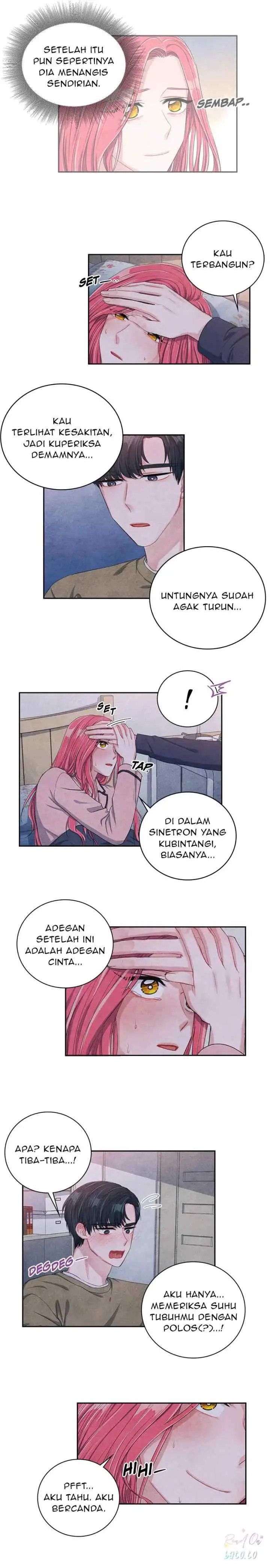 Backstage Kiss Scene chapter 12 halaman 8