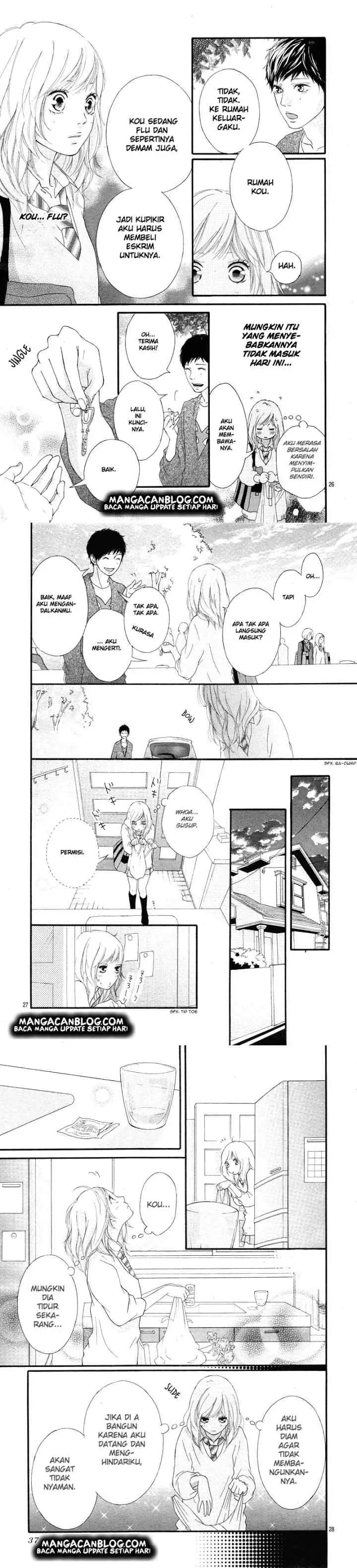 Ao Haru Ride chapter 24 halaman 9