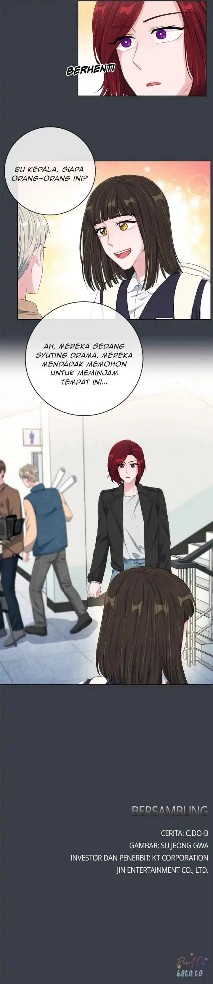 Backstage Kiss Scene chapter 31 halaman 13