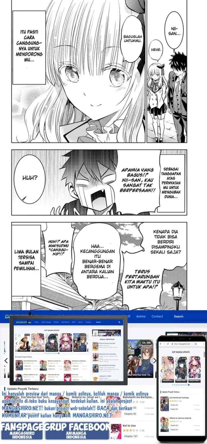 Kishuku Gakkou no Juliet chapter 62 halaman 11