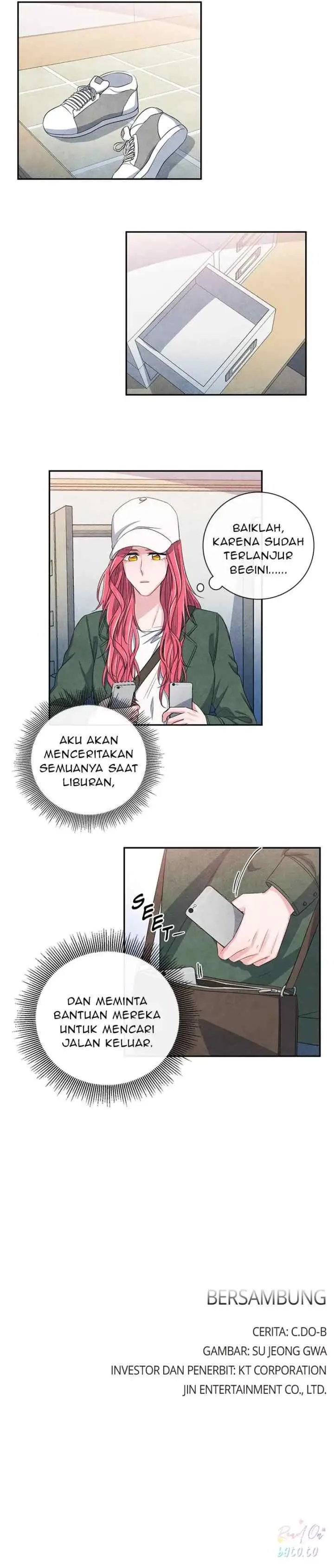 Backstage Kiss Scene chapter 39 halaman 14