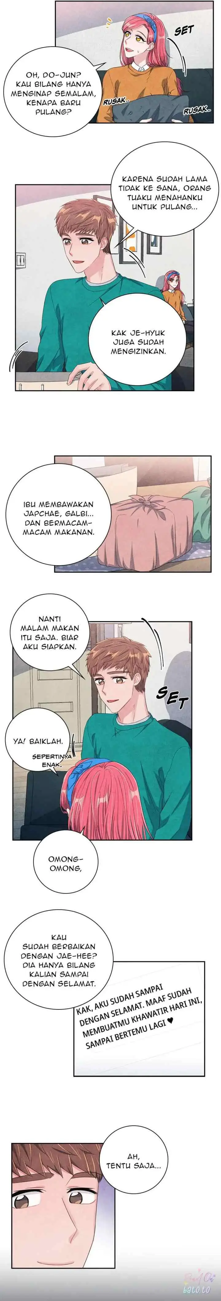 Backstage Kiss Scene chapter 33 halaman 9