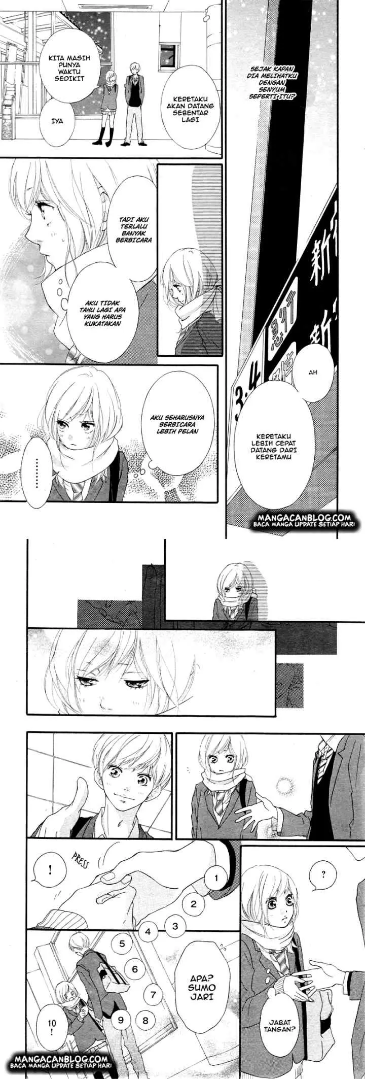 Ao Haru Ride chapter 35 halaman 11