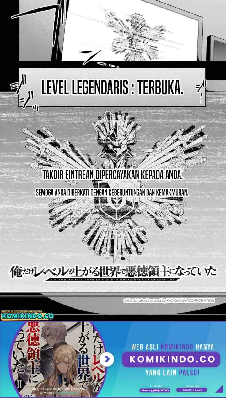 Ore dake Level ga Agaru Sekai de Akutoku Ryoushu ni Natteita chapter 1.1 halaman 20