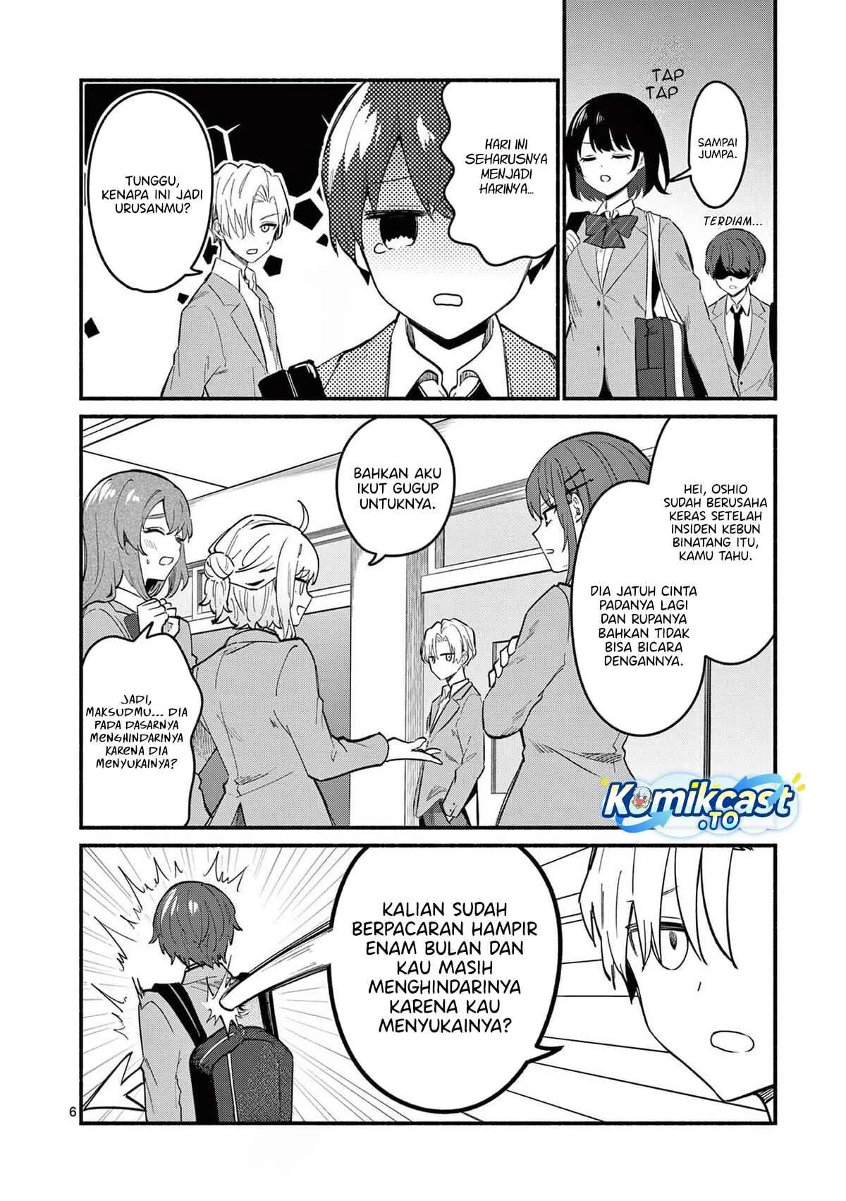 Shiotaiou no Sato-san ga Ore ni dake Amai chapter 81 halaman 6