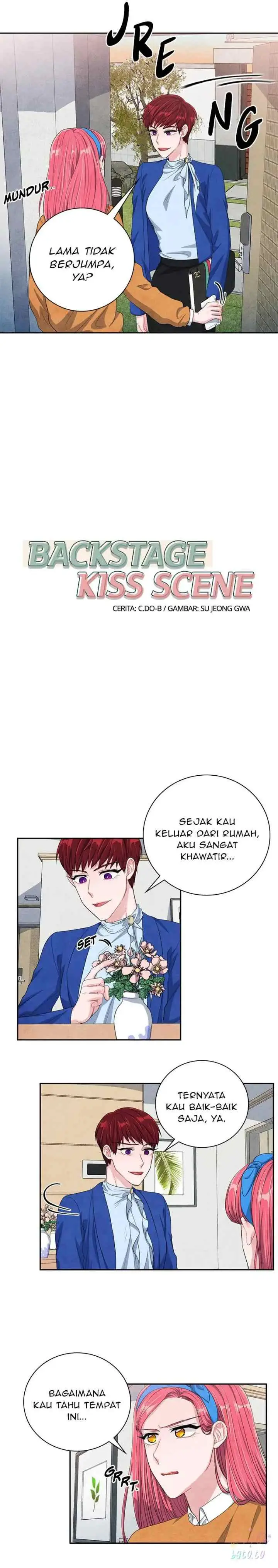 Backstage Kiss Scene chapter 34 halaman 4