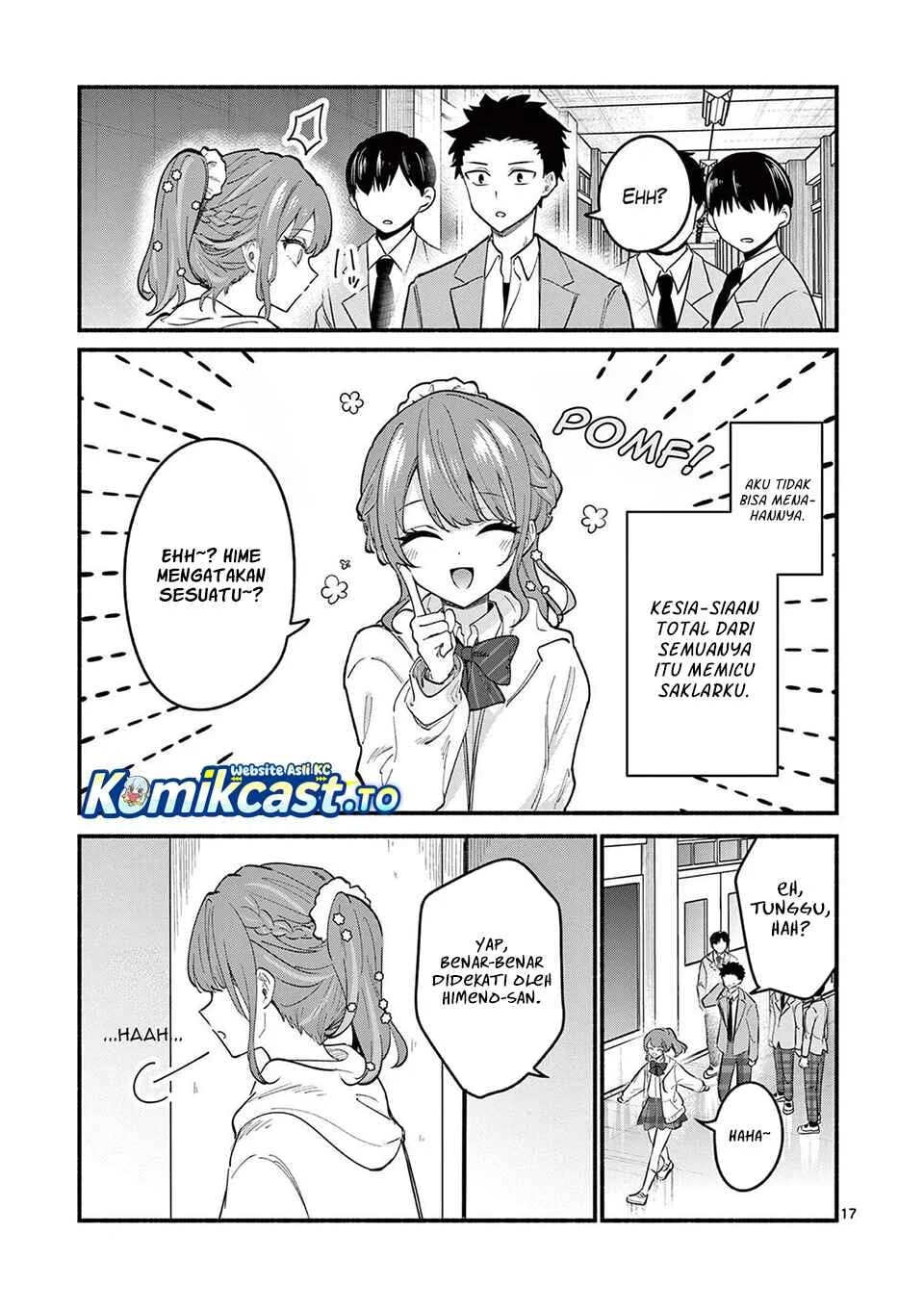 Shiotaiou no Sato-san ga Ore ni dake Amai chapter 81 halaman 17
