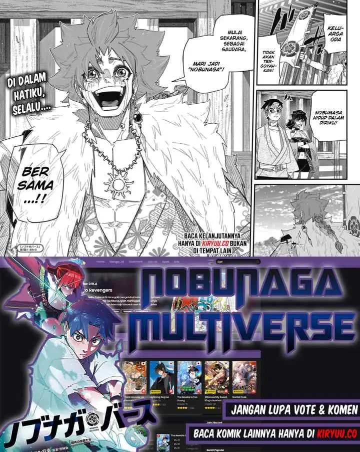 Nobunaga Multiverse chapter 7.4 halaman 14