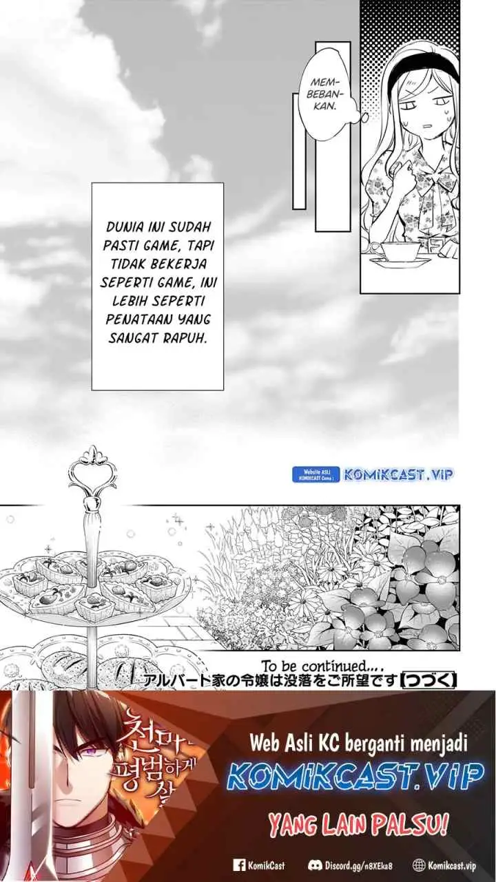 Albert Ke no Reijou wa Botsuraku wo go Shomou desu chapter 18.1 halaman 18