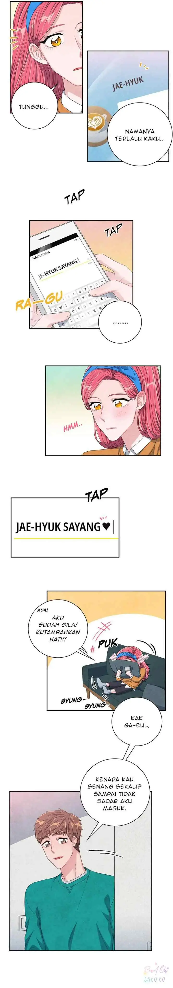 Backstage Kiss Scene chapter 33 halaman 8