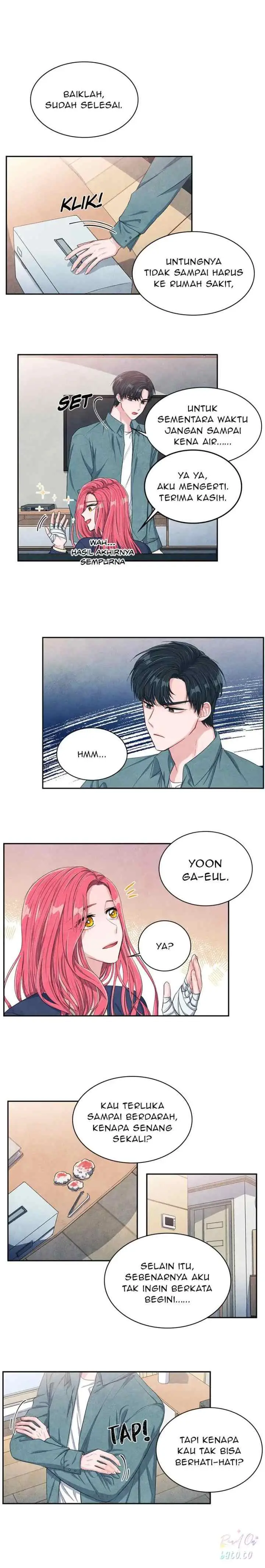 Backstage Kiss Scene chapter 8 halaman 5