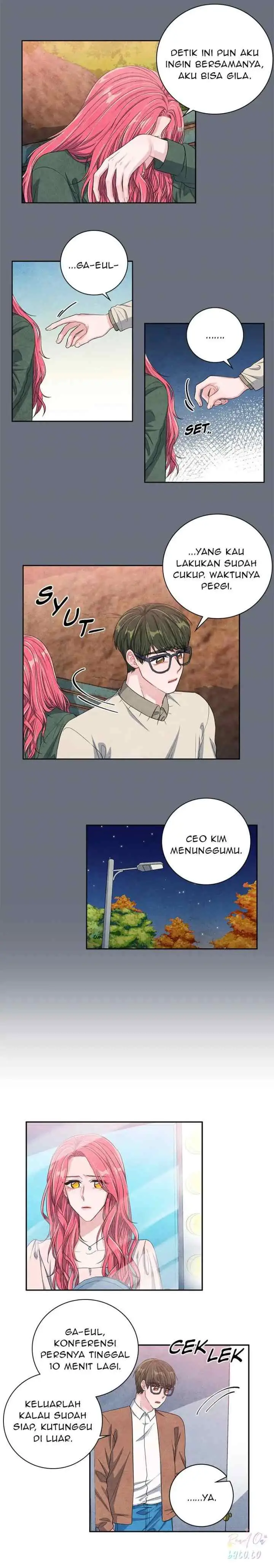 Backstage Kiss Scene chapter 42 halaman 8