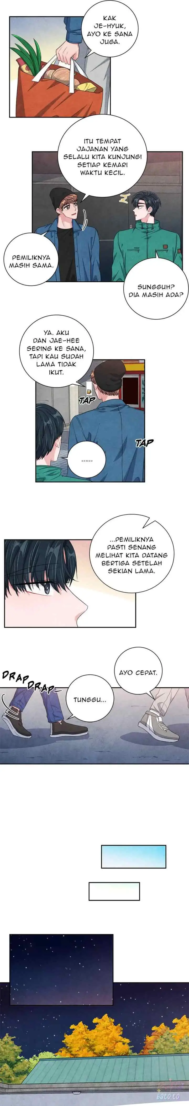 Backstage Kiss Scene chapter 40 halaman 9