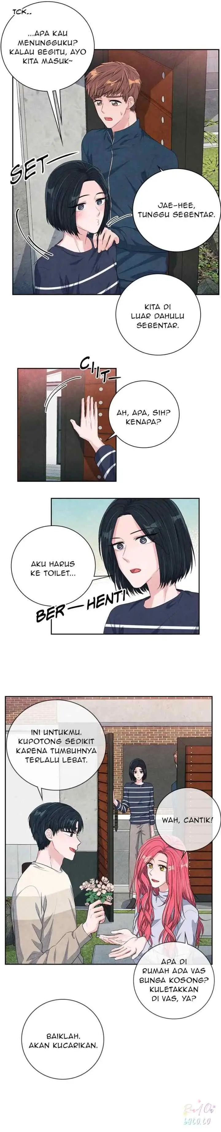 Backstage Kiss Scene chapter 28 halaman 6