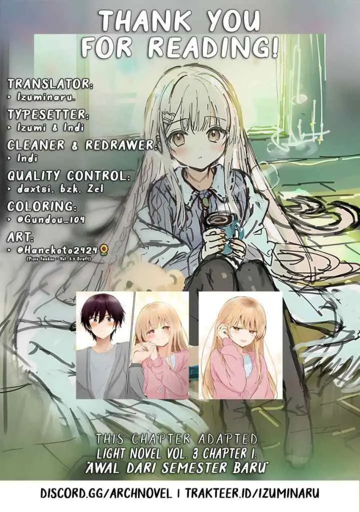 Otonari no Tenshi-sama ni Itsunomanika Dame Ningen ni Sareteita Ken chapter 23.1 halaman 14