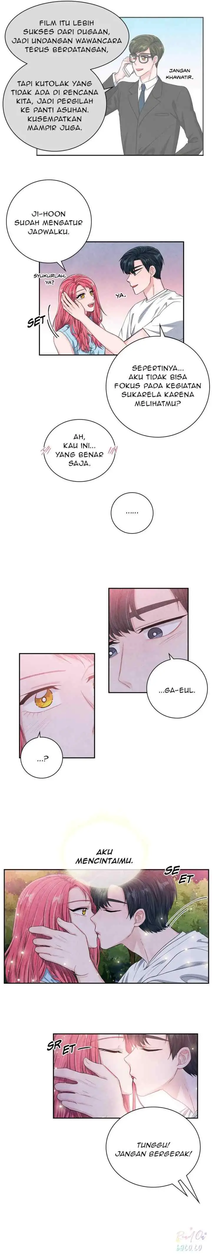 Backstage Kiss Scene chapter 51 halaman 16