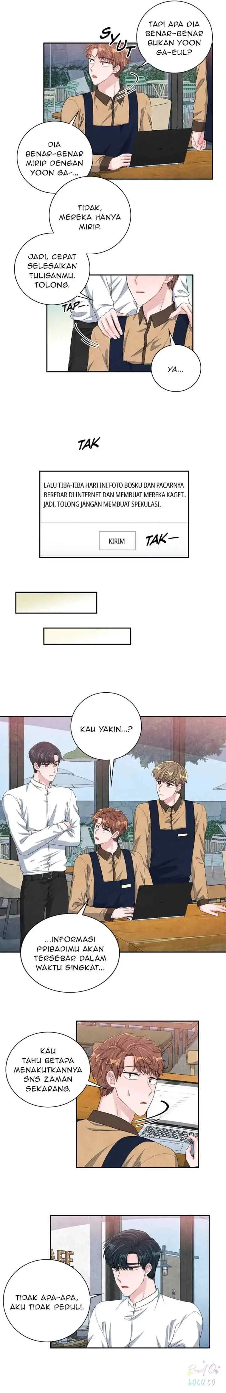 Backstage Kiss Scene chapter 37 halaman 10