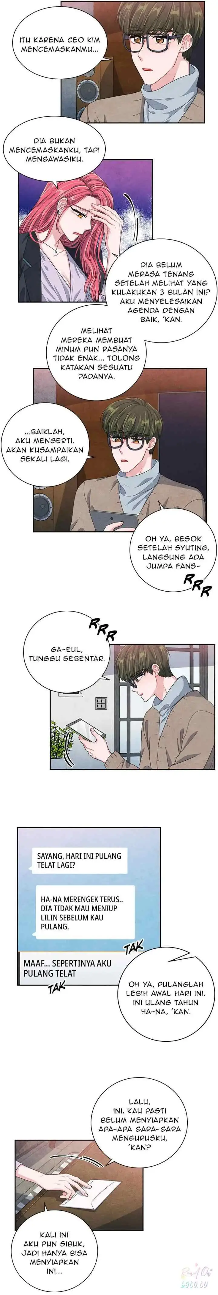 Backstage Kiss Scene chapter 43 halaman 7