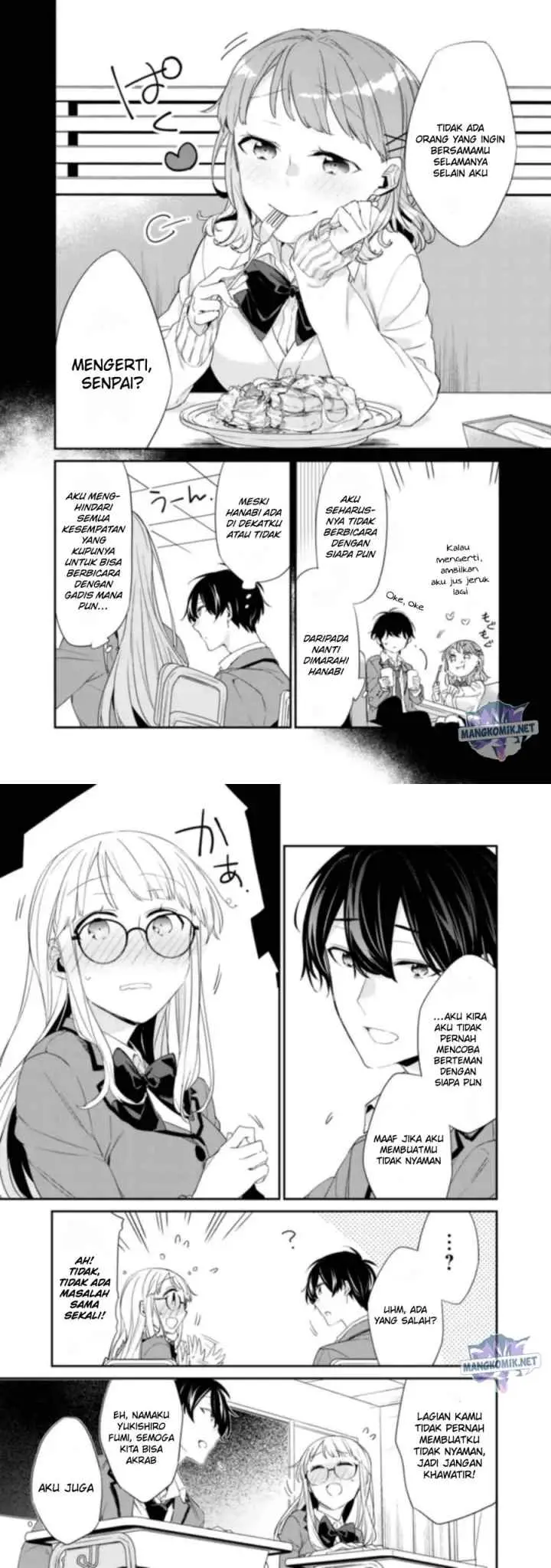 Osananajimi Kanojo no Morahara ga Hidoin de Zetsuen Sengen shite Yatta chapter 2.1 halaman 6