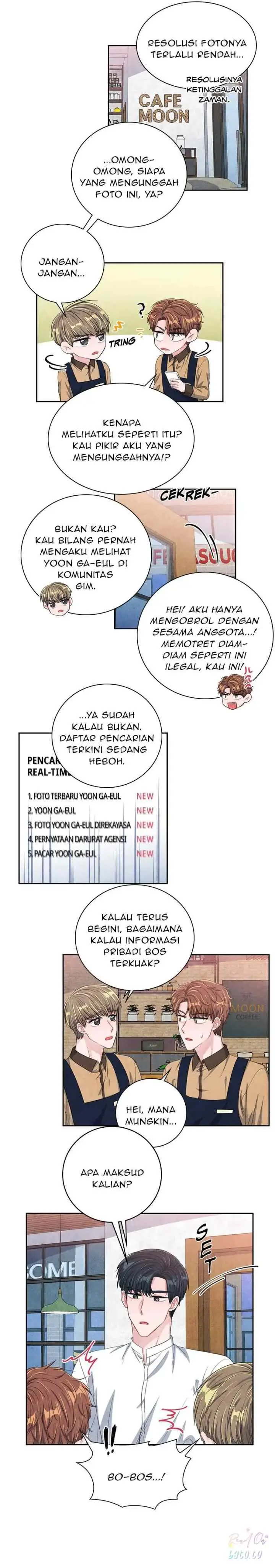 Backstage Kiss Scene chapter 35 halaman 13