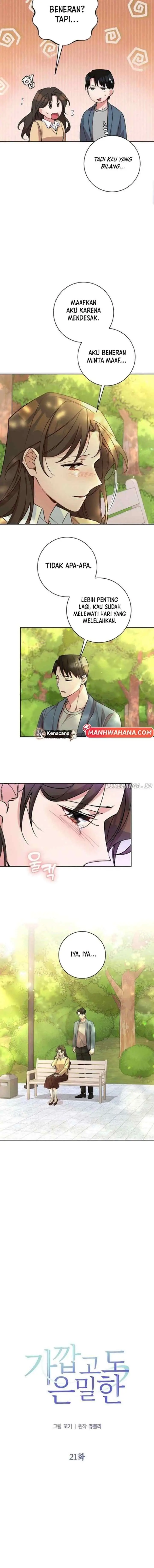 Close and Secretive chapter 21 halaman 8