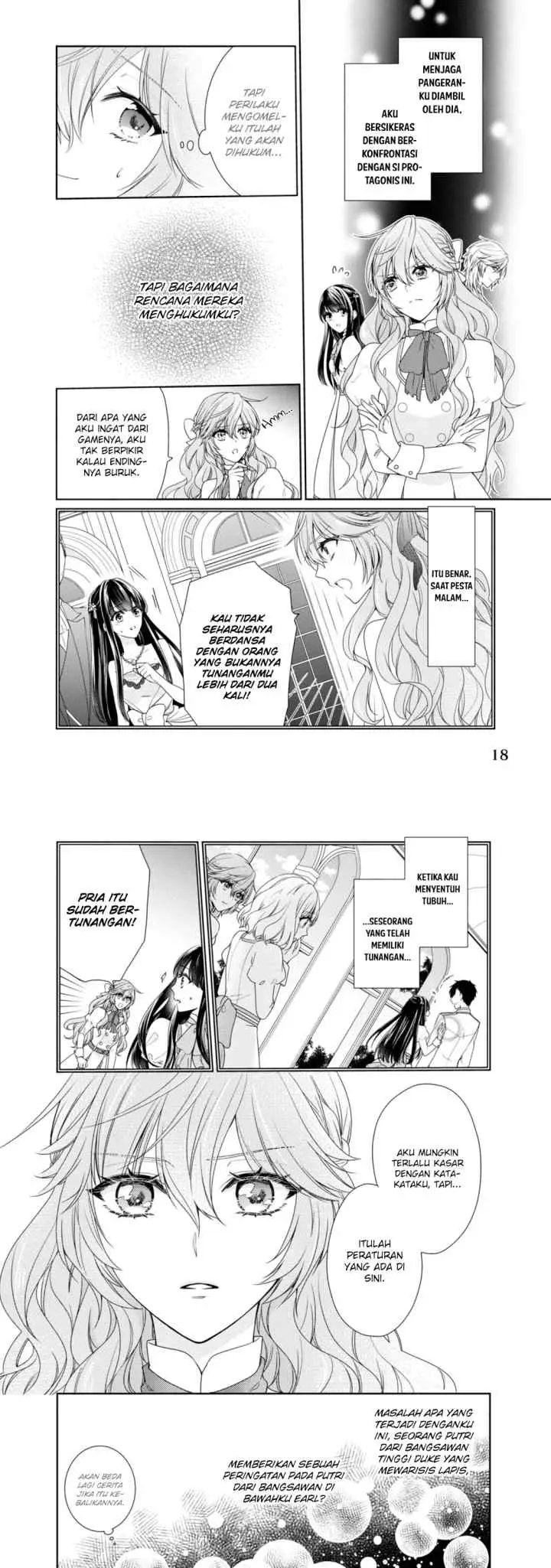 Akuyaku Reijou wa Ringoku no Outaishi ni Dekiai sareru chapter 1 halaman 10