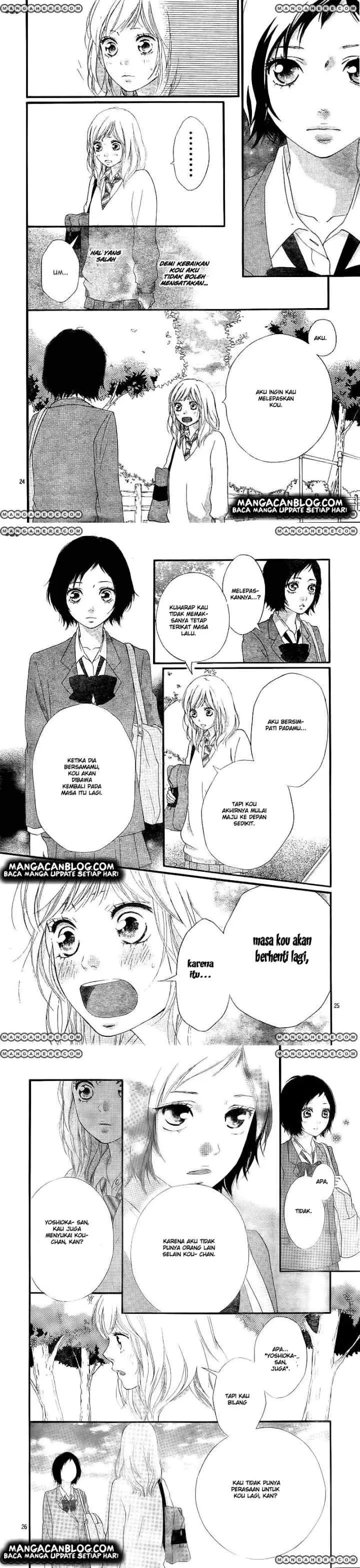 Ao Haru Ride chapter 25 halaman 9