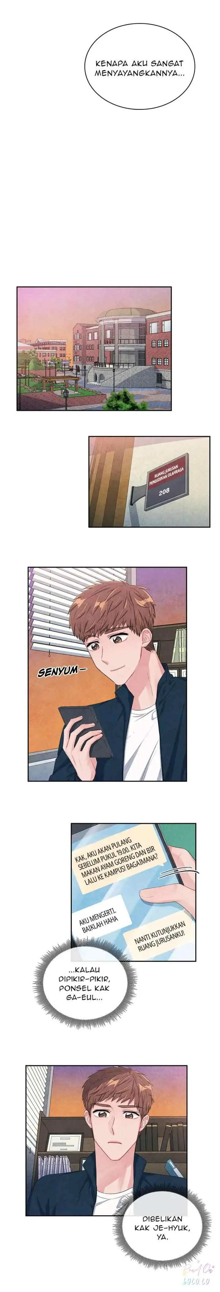 Backstage Kiss Scene chapter 21 halaman 6