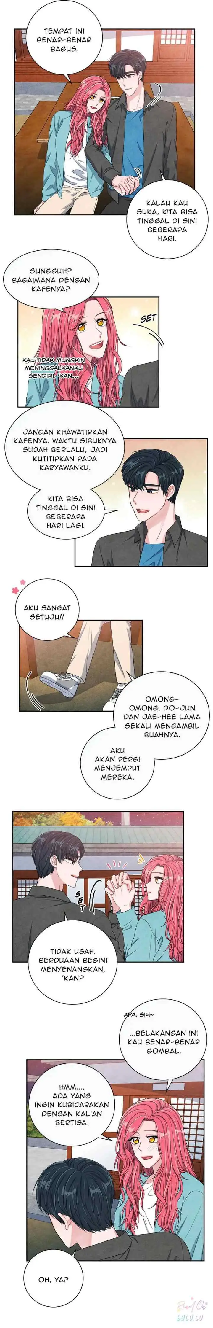 Backstage Kiss Scene chapter 40 halaman 12