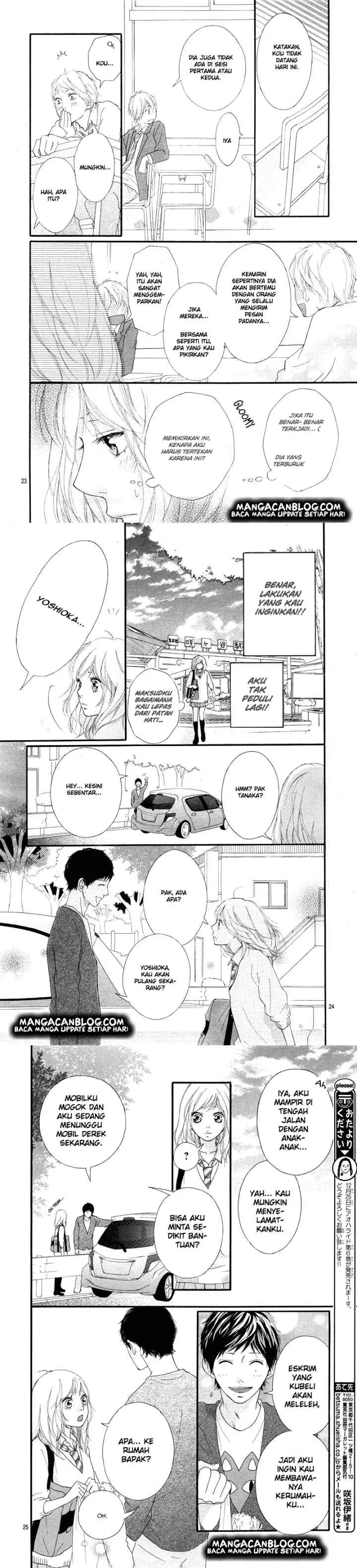 Ao Haru Ride chapter 24 halaman 8