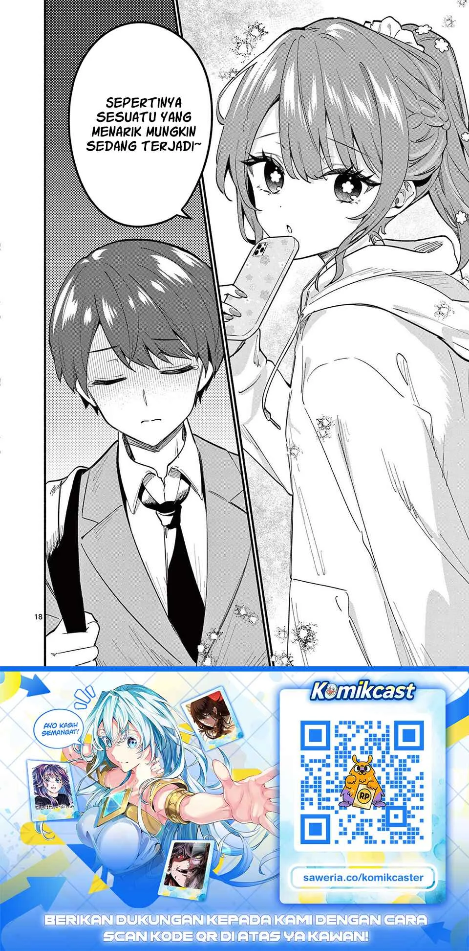Shiotaiou no Sato-san ga Ore ni dake Amai chapter 81 halaman 18