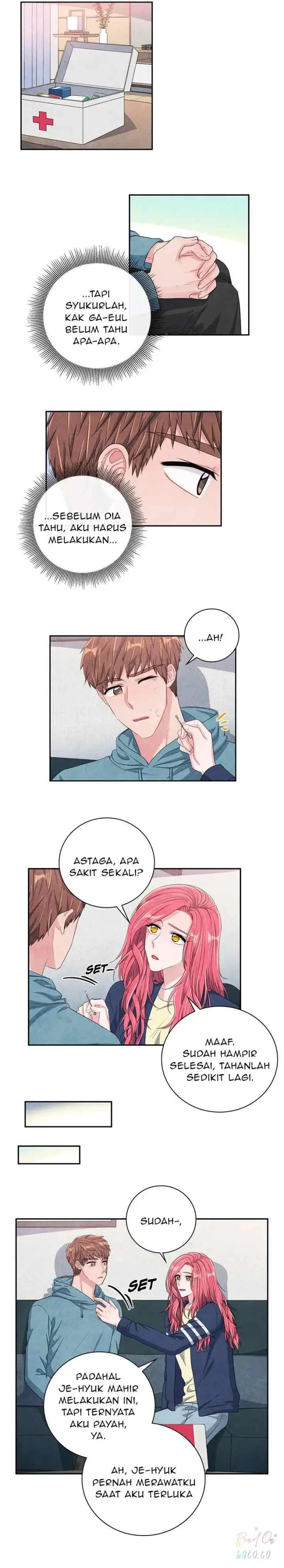 Backstage Kiss Scene chapter 38 halaman 4