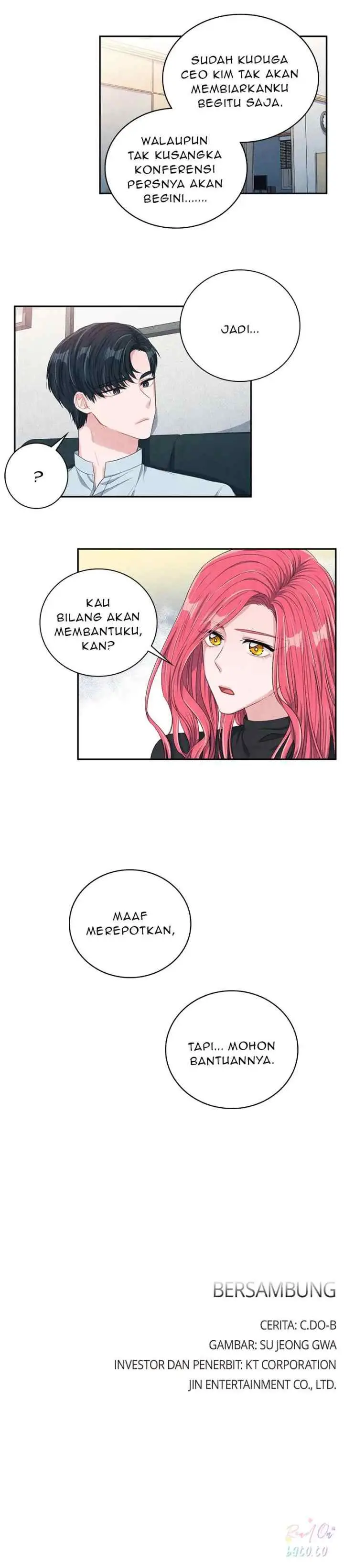 Backstage Kiss Scene chapter 10 halaman 14