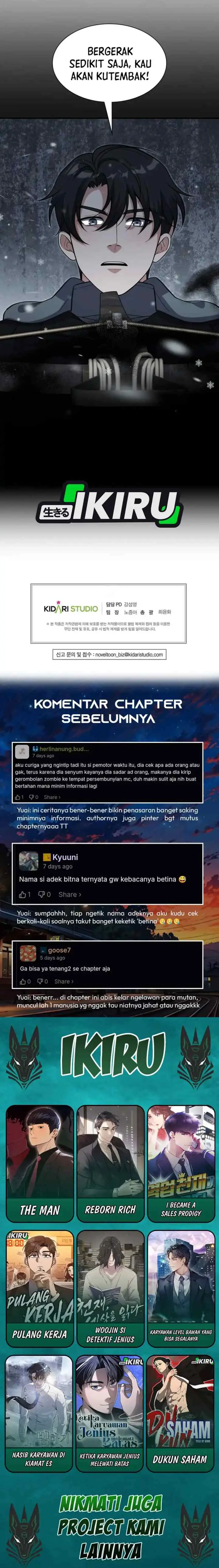 Office Worker in the Ice Age Apocalypse chapter 37 halaman 14