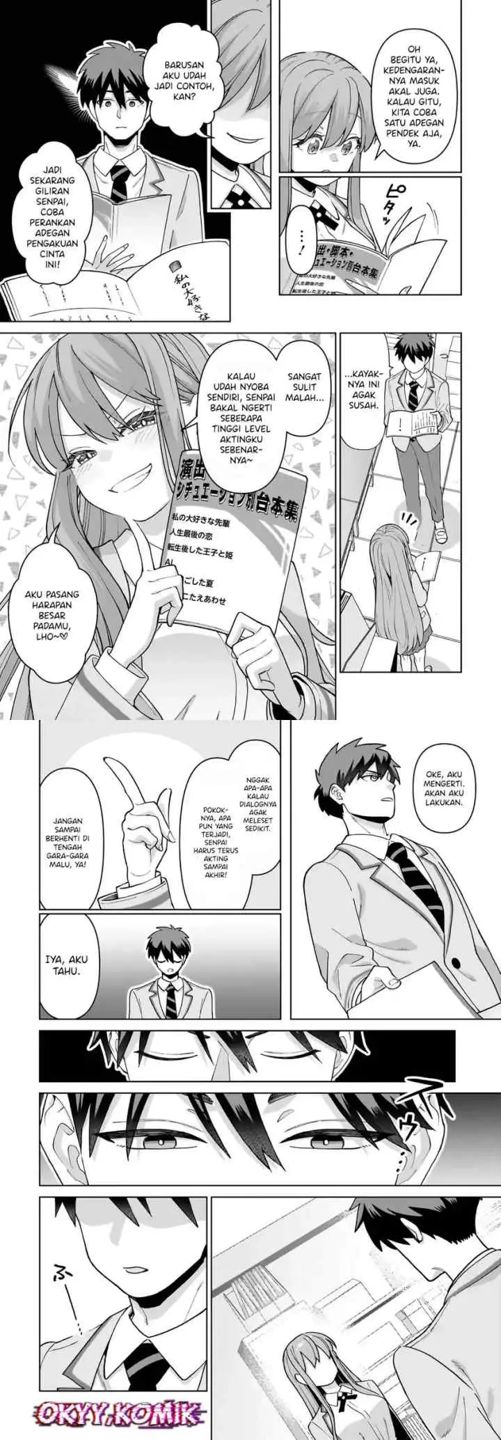 Ore ni Dake Koakuma na Kouhai wa Genjitsu demo Kawaii ga, Yume no Naka de wa Motto Kawaii chapter 4 halaman 10